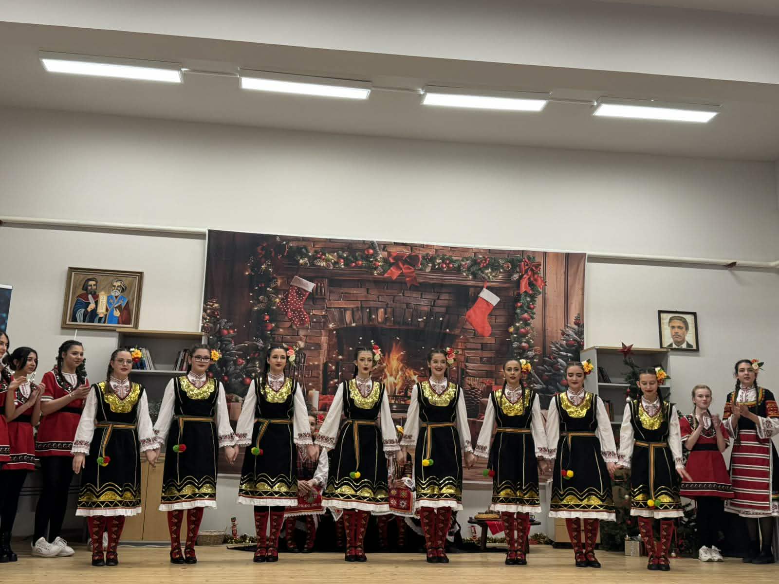 Momentos de “La Navidad búlgara” en la NTG