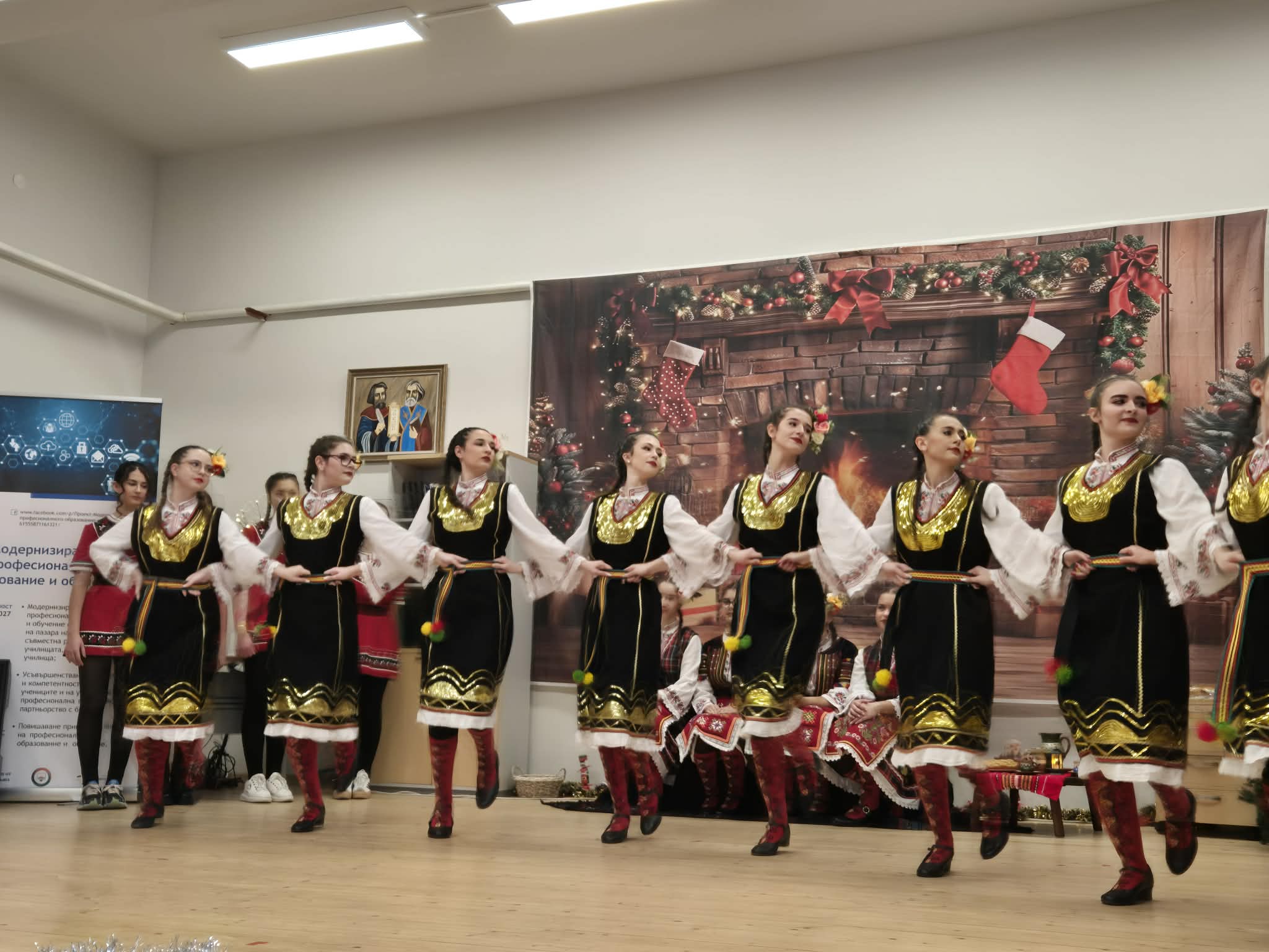 Momentos de “La Navidad búlgara” en la NTG