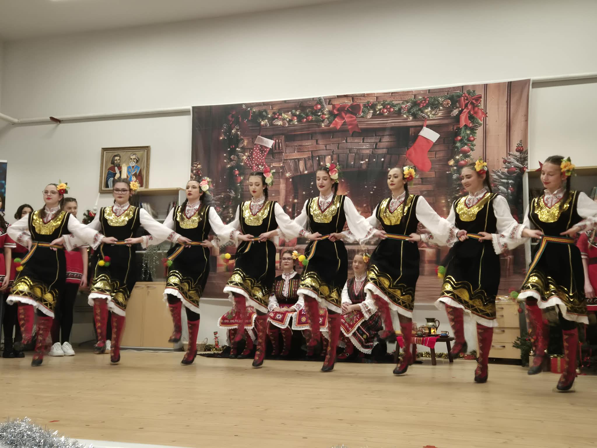 Momentos de “La Navidad búlgara” en la NTG