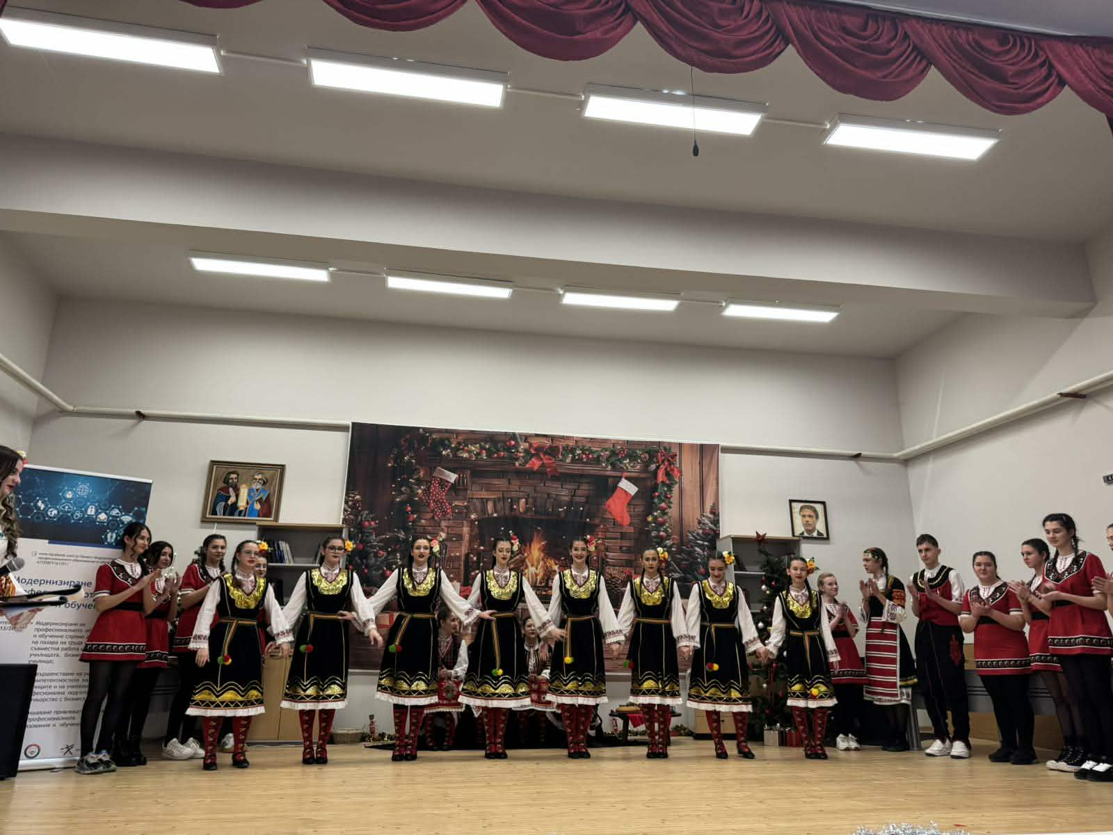 Momentos de “La Navidad búlgara” en la NTG