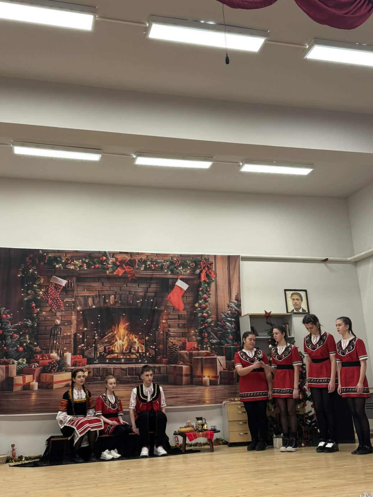 Momentos de “La Navidad búlgara” en la NTG