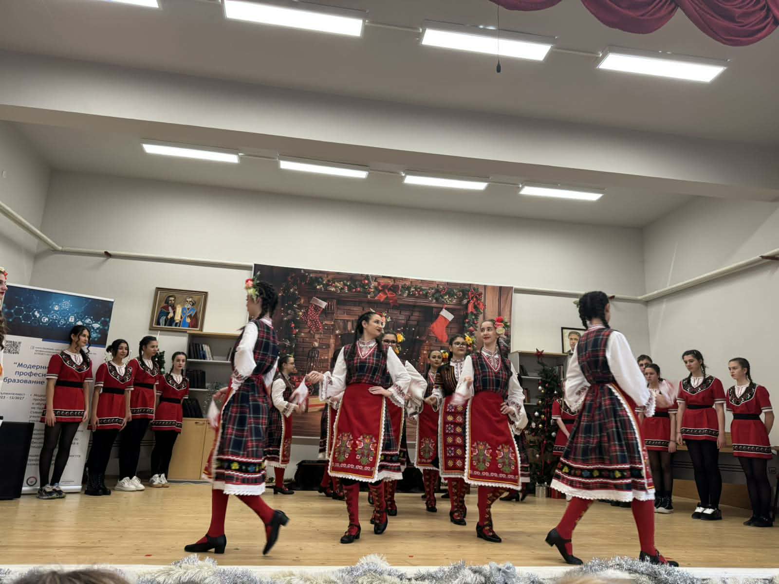 Momentos de “La Navidad búlgara” en la NTG